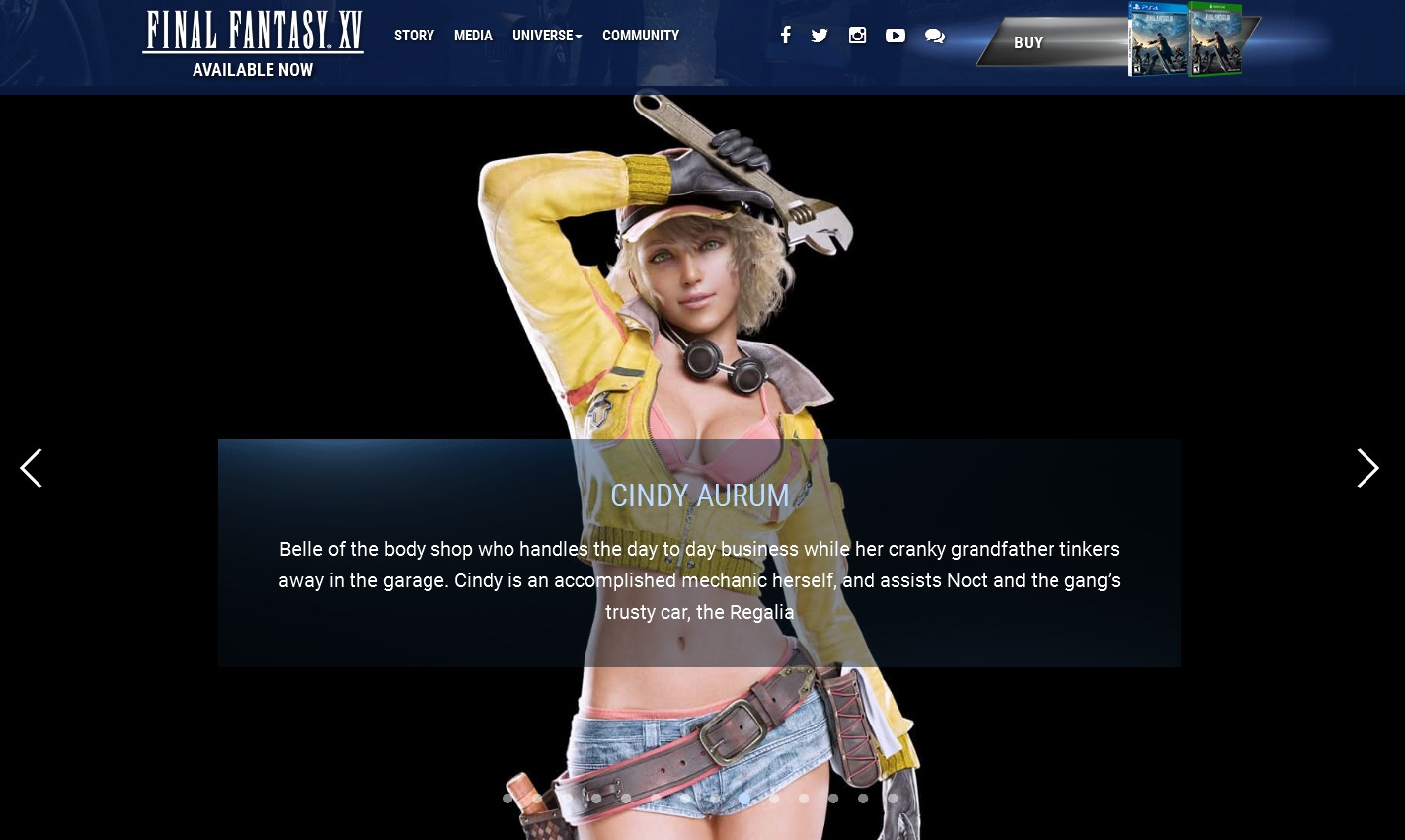 Final Fantasy Xv Cindy Porn mer teacher