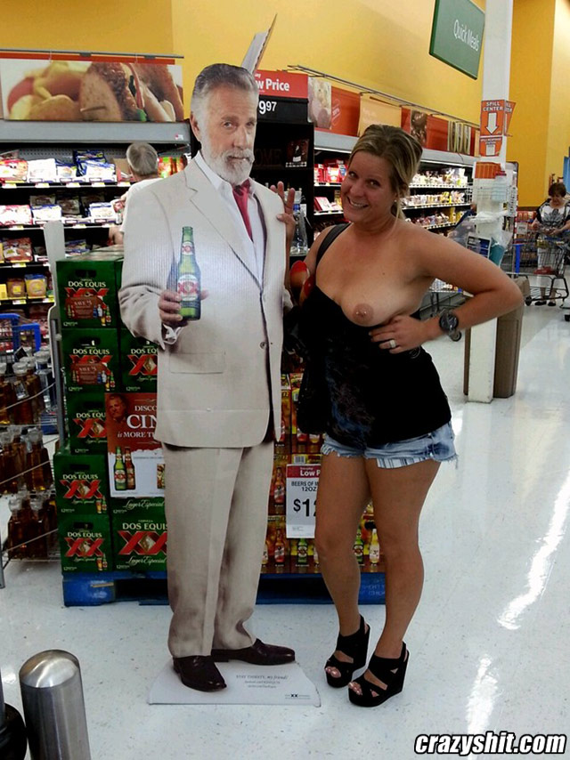 brett clingerman share flashing tits at walmart photos