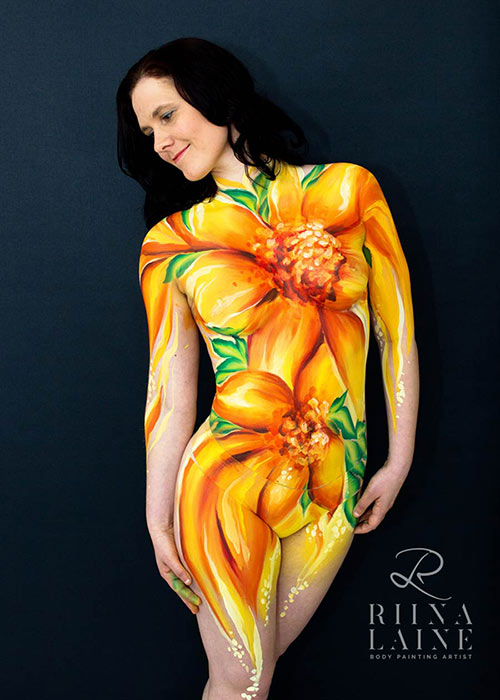 full body painting pictures