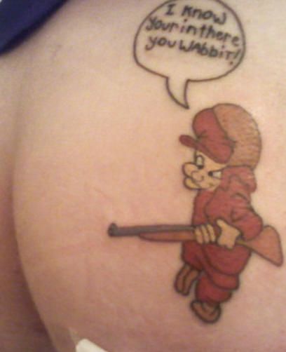 andrea sweetness recommends Funny Tattoos To Get On Your Bum