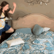 girl in bed gif