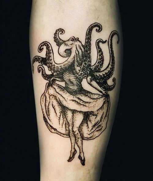 ben braden recommends Girl With The Octopus Tattoo