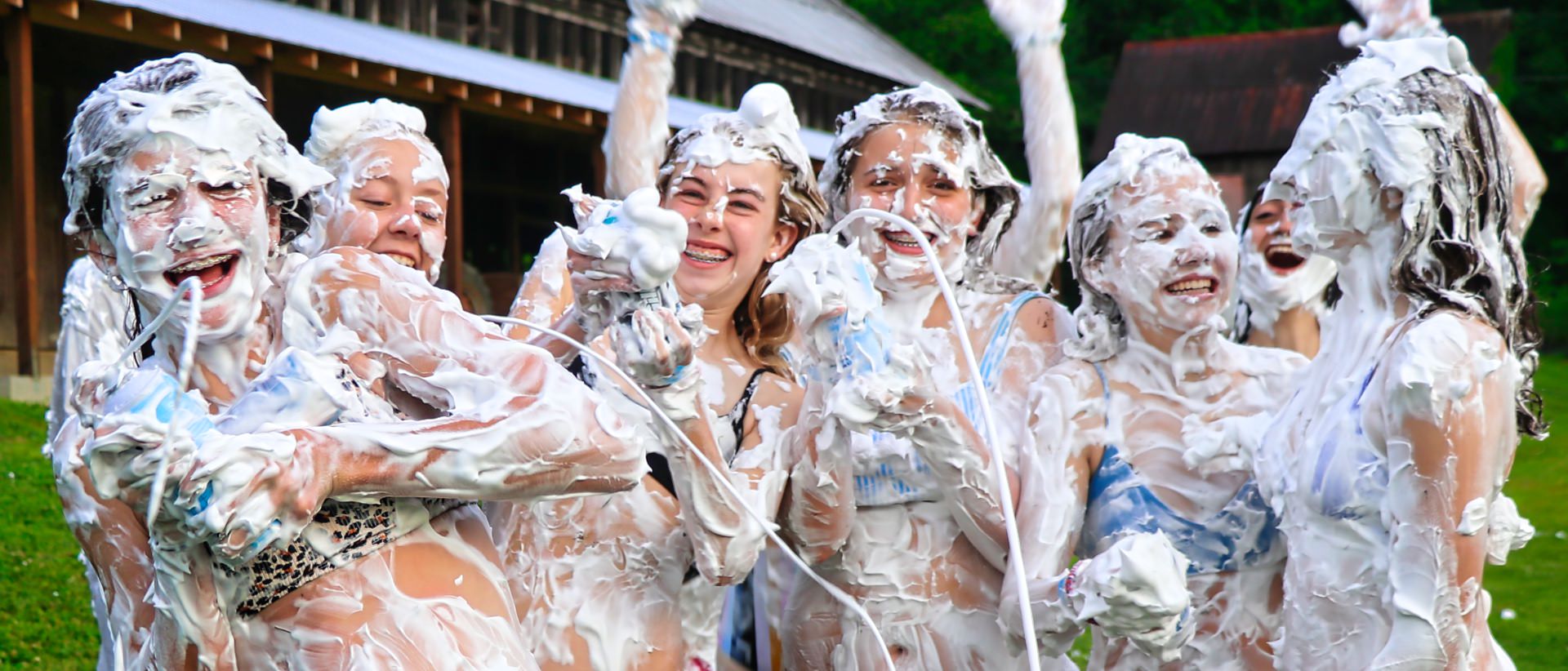 dillan russell recommends Girls Covered In Shaving Cream