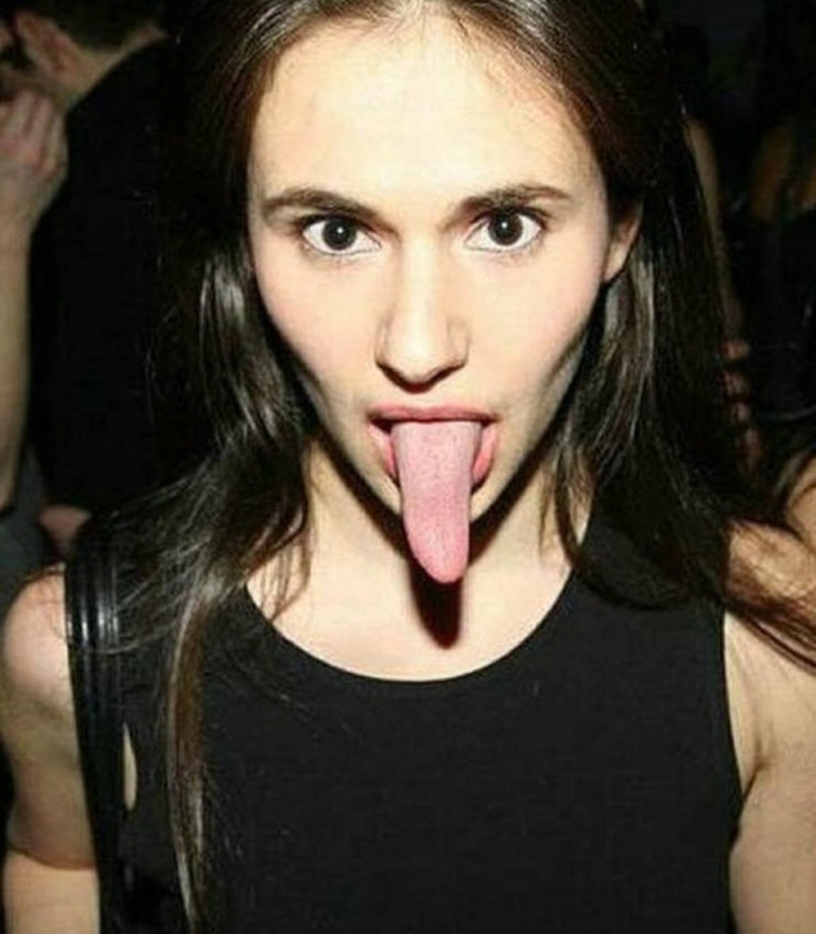 ayanna drakos share girls with very long tongues photos