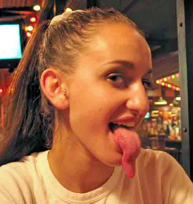 Best of Girls with very long tongues