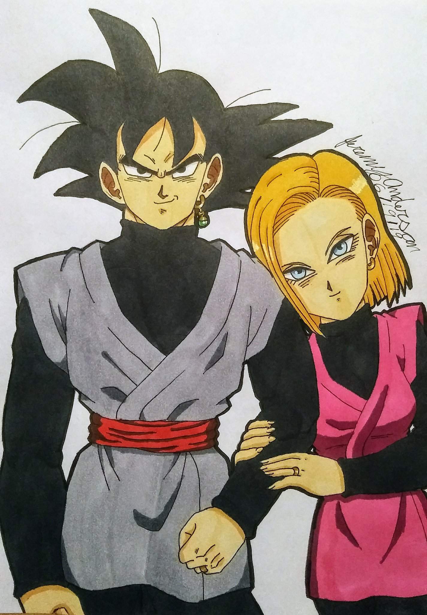christie mcfadden recommends goku x android 18 pic