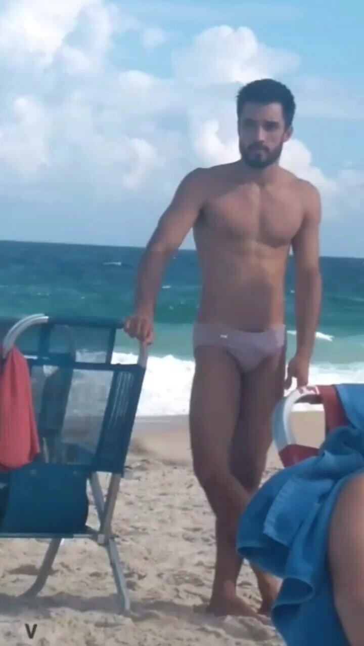 brennan keller recommends guy on beach with see through speedos porn pic