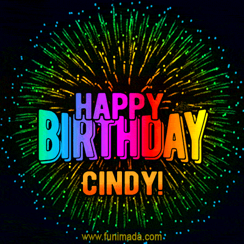 happy birthday cindy gif