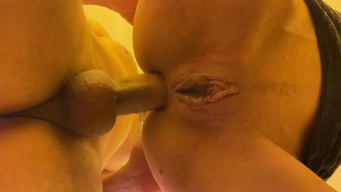 hard anal pounding tube