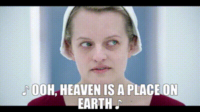 barbara jayne recommends Heaven Is A Place On Earth Gif
