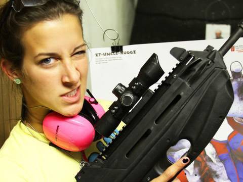 cindee alvarez recommends Hot Chick With A Gun