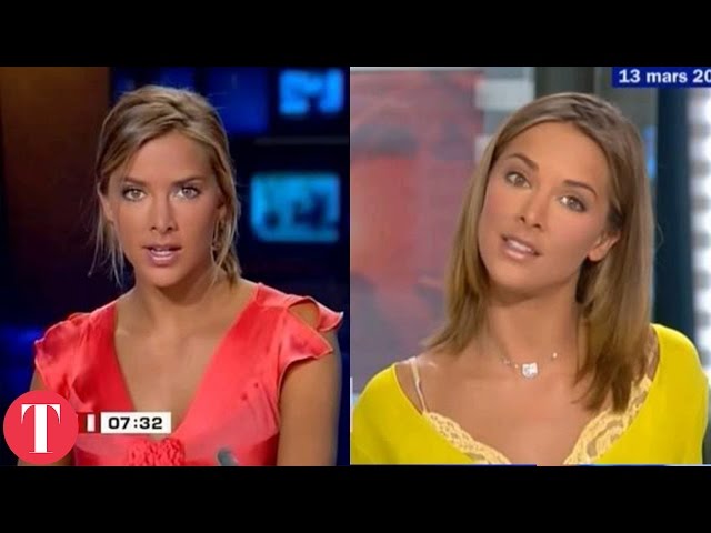 anthony hennings share hot french news reporter photos