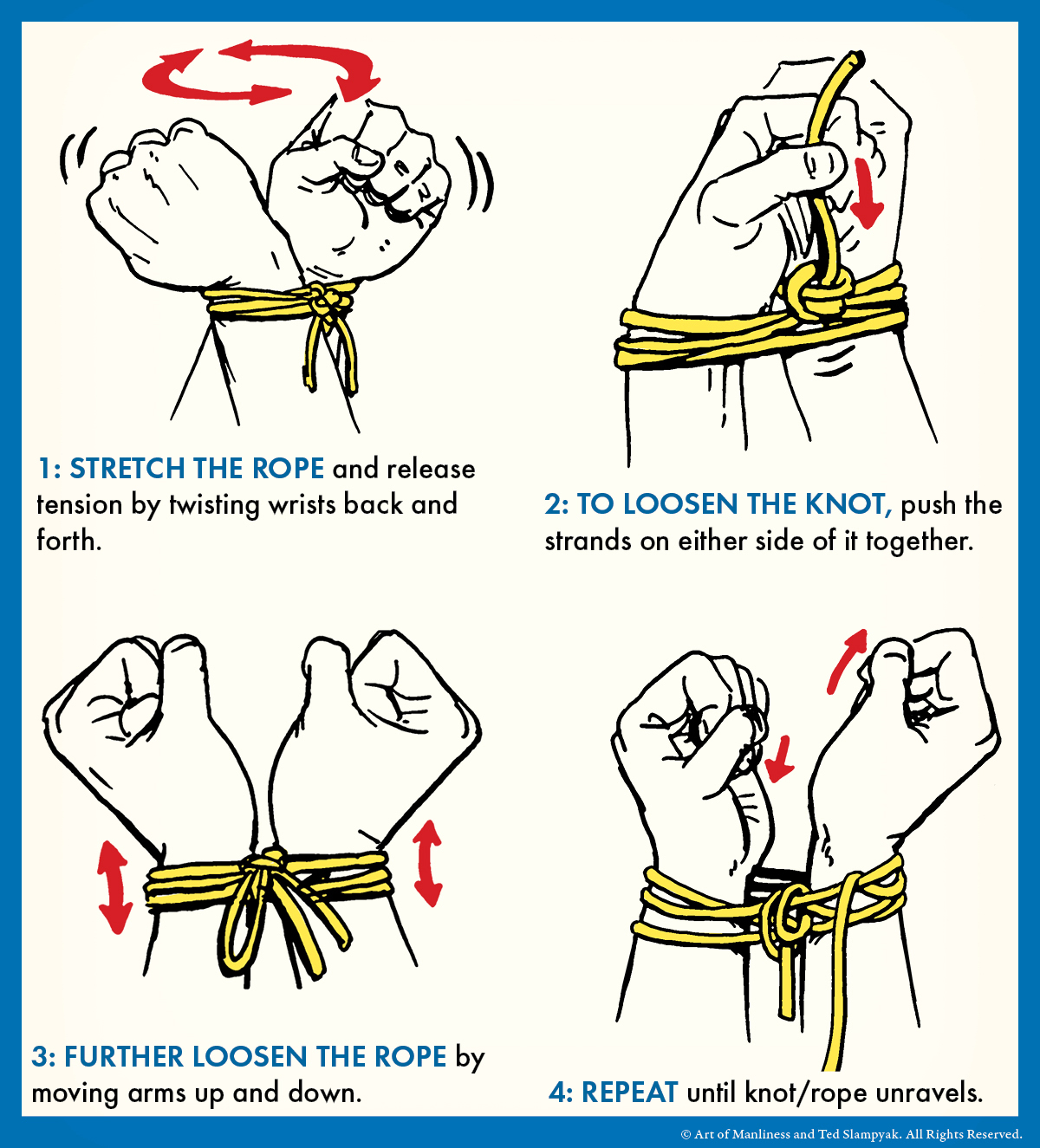 brent stang recommends how to tie yourself up pic