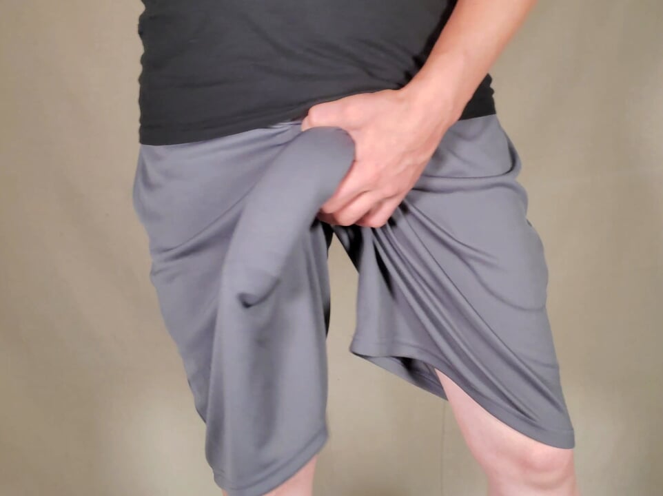 danniell carpeno add huge cock in shorts photo