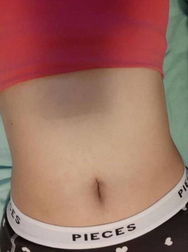 arooj khawar share inbetweenie belly button piercing photos