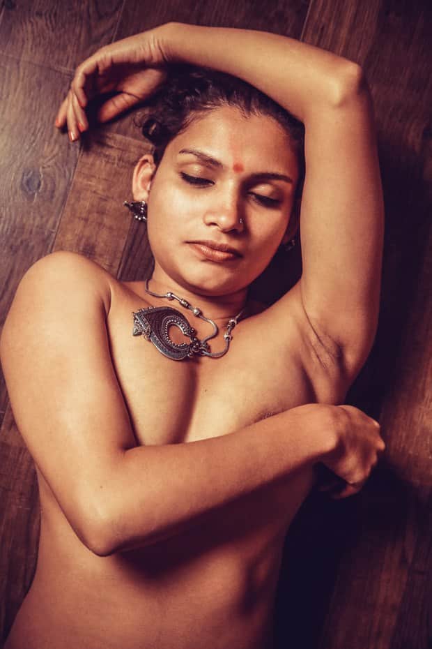 indian model nude photoshoot