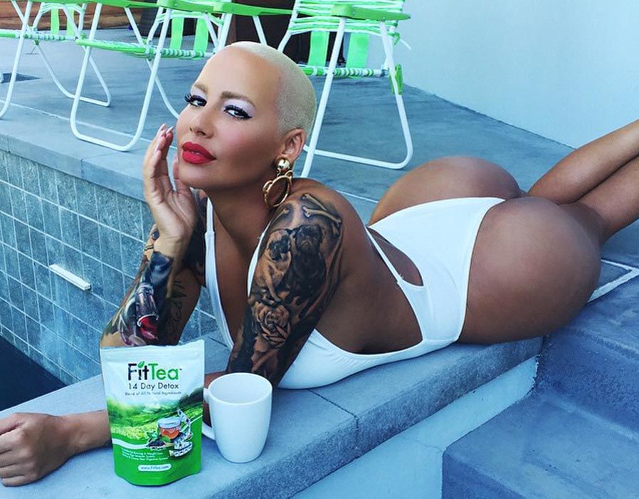 daniel olafsen add is amber rose butt fake photo