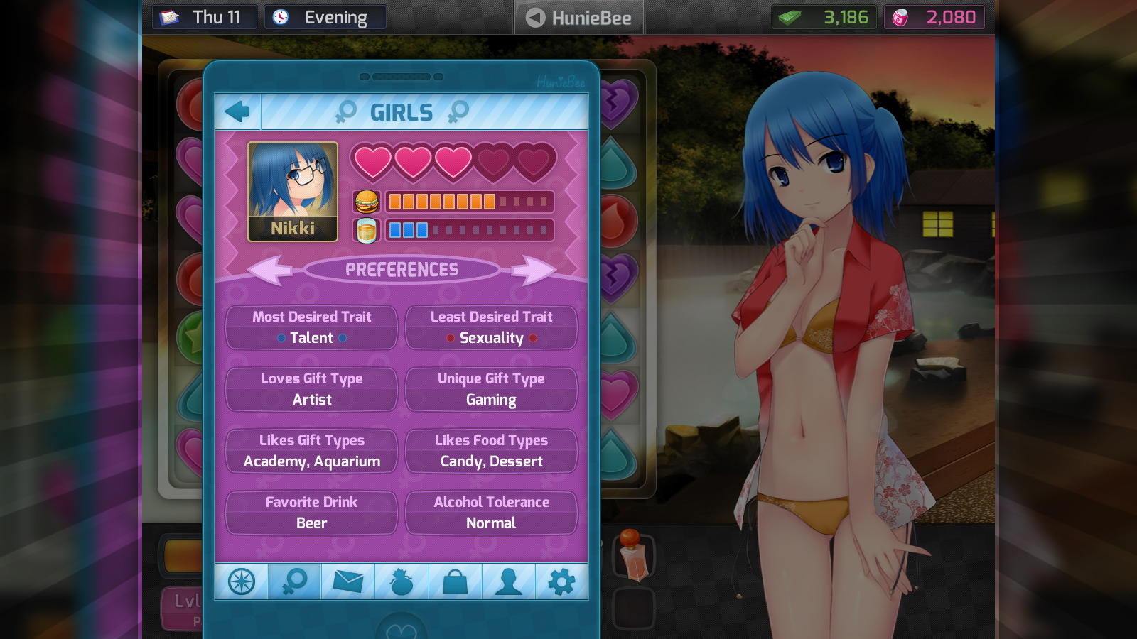 divya dube share is there nudity in huniepop photos