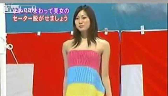 Best of Japan strip game show