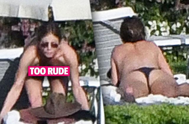 chitra widya recommends Jennifer Aniston Nude Sunbathing