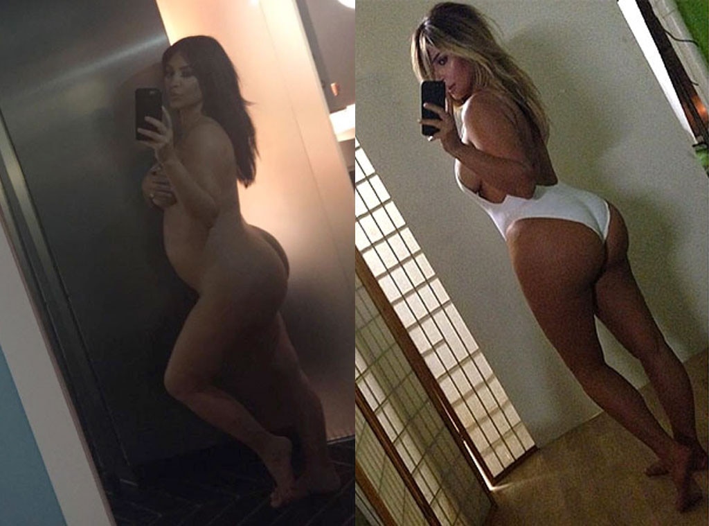 Best of Kim k naked ass