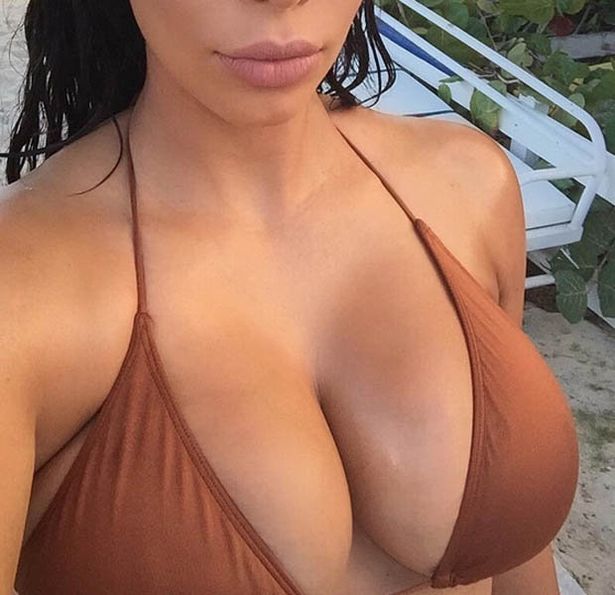 Best of Kim kardashian boob pics