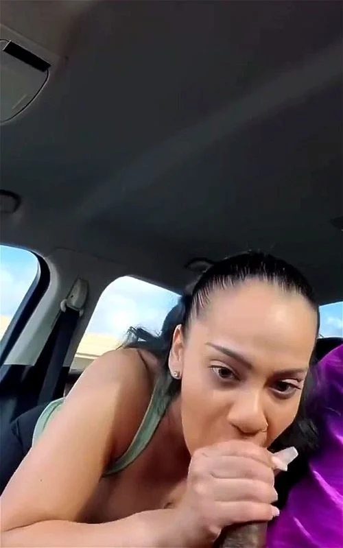 Best of Latina blowjob in car