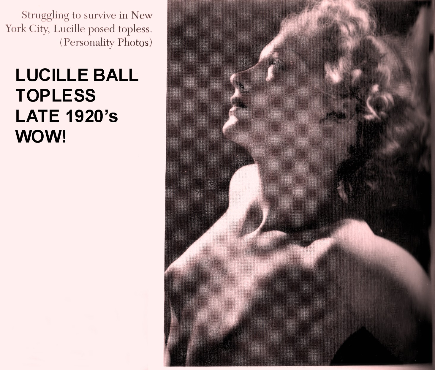 anne joly recommends Lucille Ball Nude