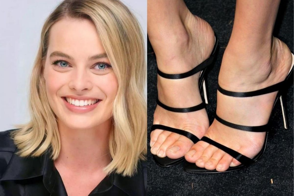 Margot Robbie Feet Soles dildo xxx