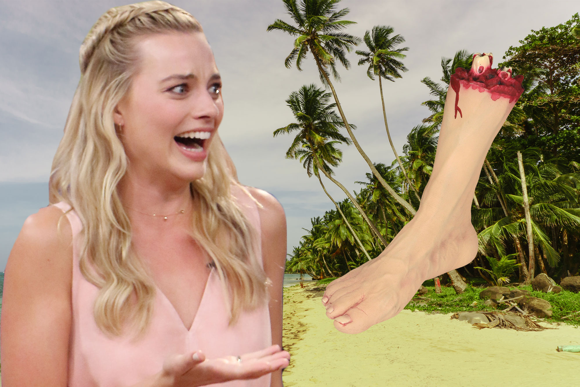 brooke lynn hall recommends margot robbie feet soles pic