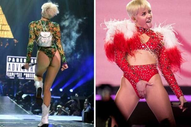 calvin mckenzie share miley cyrus booty shots photos