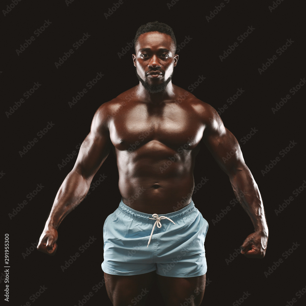 bryan mateo recommends naked black muscle pic