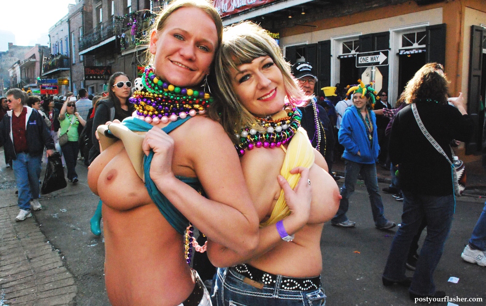 alonzo hampton recommends naked mardi gras girls pic