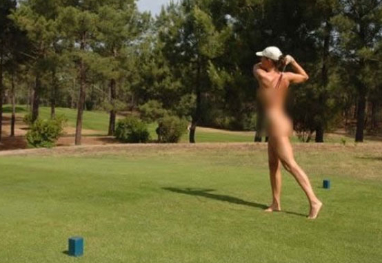 chris reenock recommends naked women playing golf pic