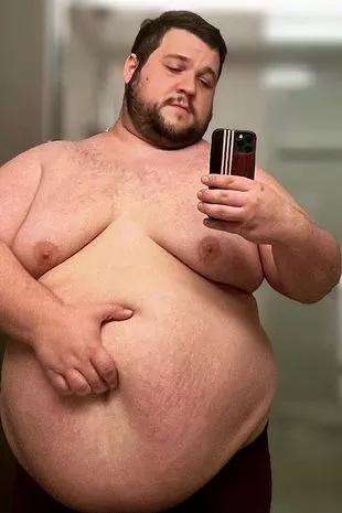 old fat naked guy