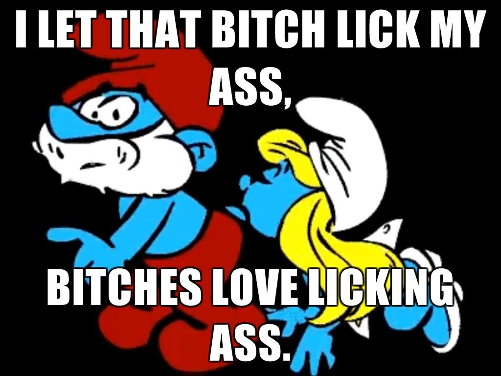 bram van oost recommends papasmurf can i lick your ass pic