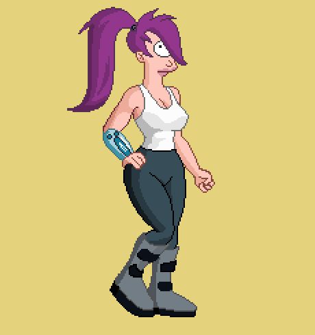 pictures of leela from futurama