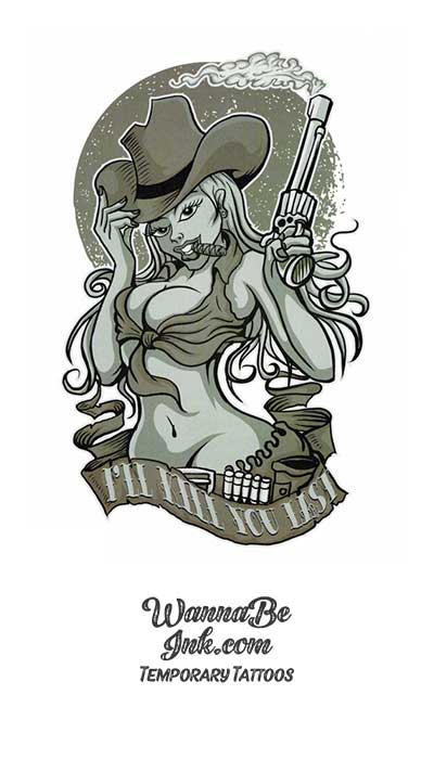 adriana wagner recommends pinup cowgirl tattoo pic