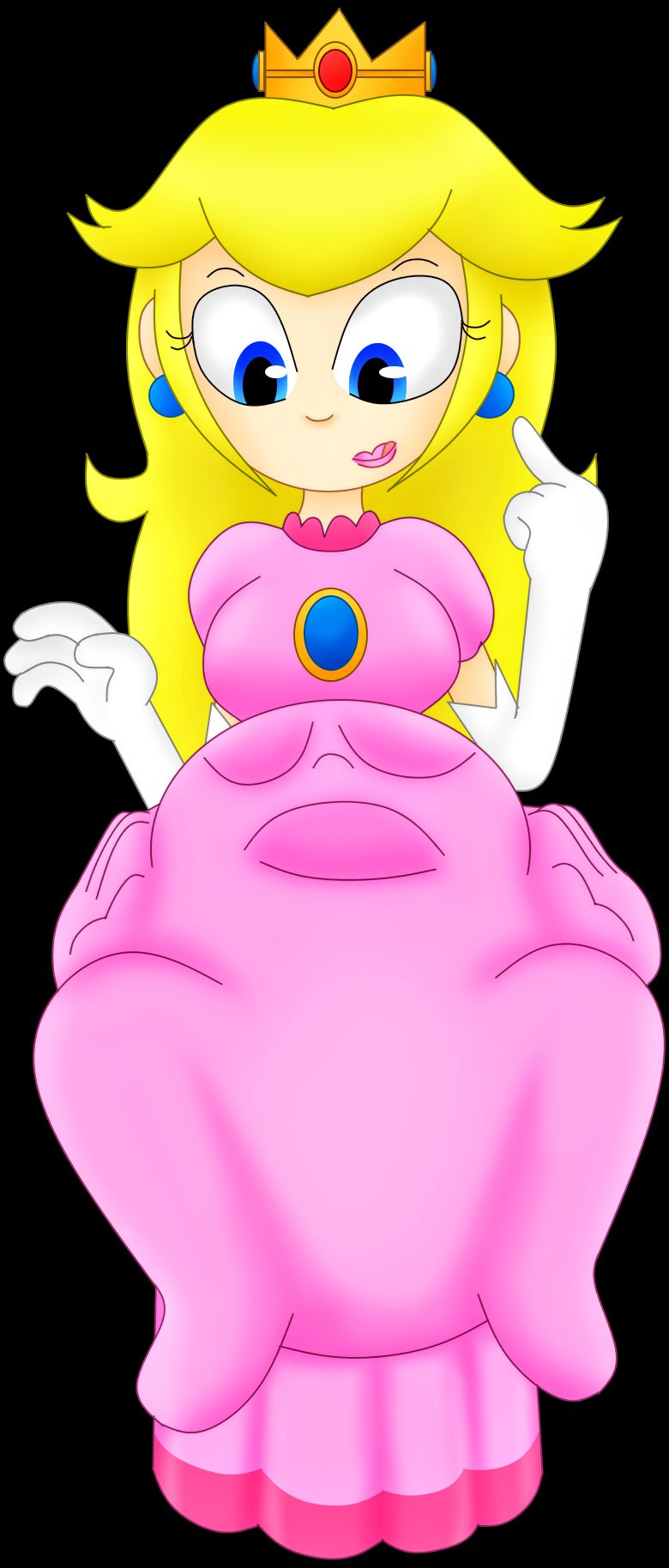 allison rebstock cheramie recommends princess peach vore pic