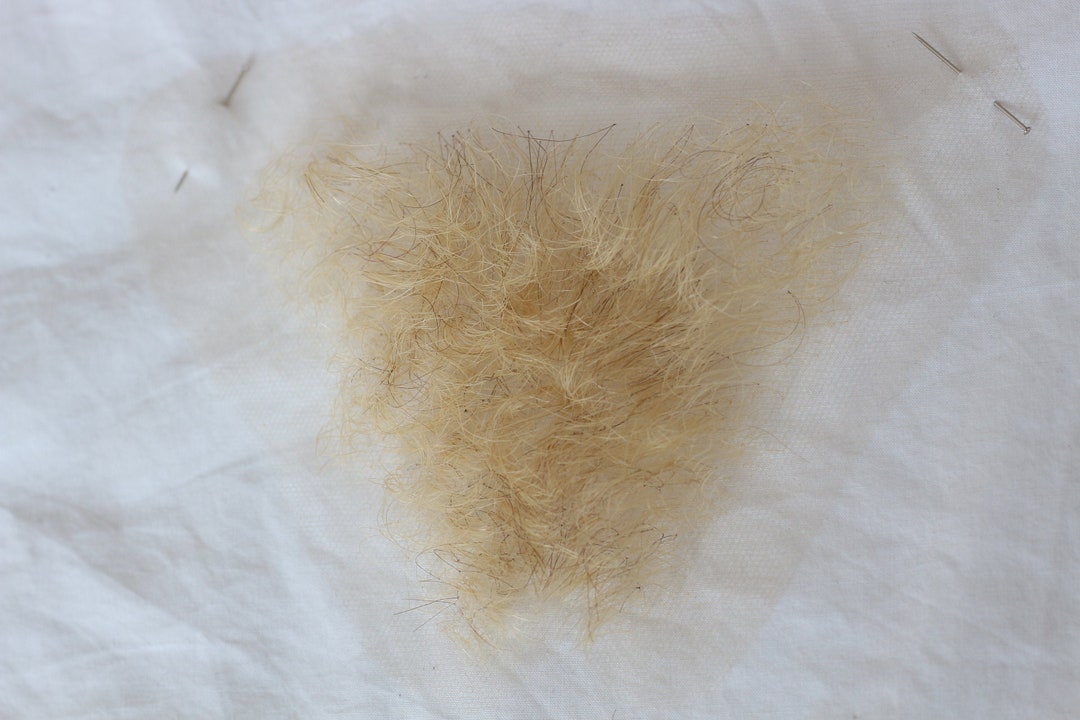 real blonde pubic hair