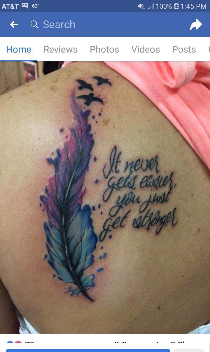rip mom tattoos for daughter