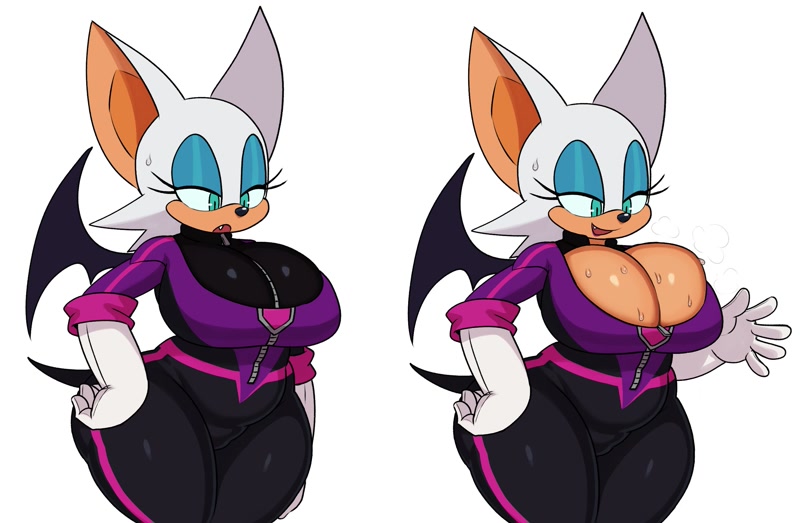 andrew stoneburner recommends rouge the bat breasts pic
