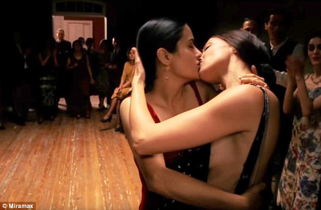 deborah triplett recommends Salma Hayek Lesbian Sex Scene