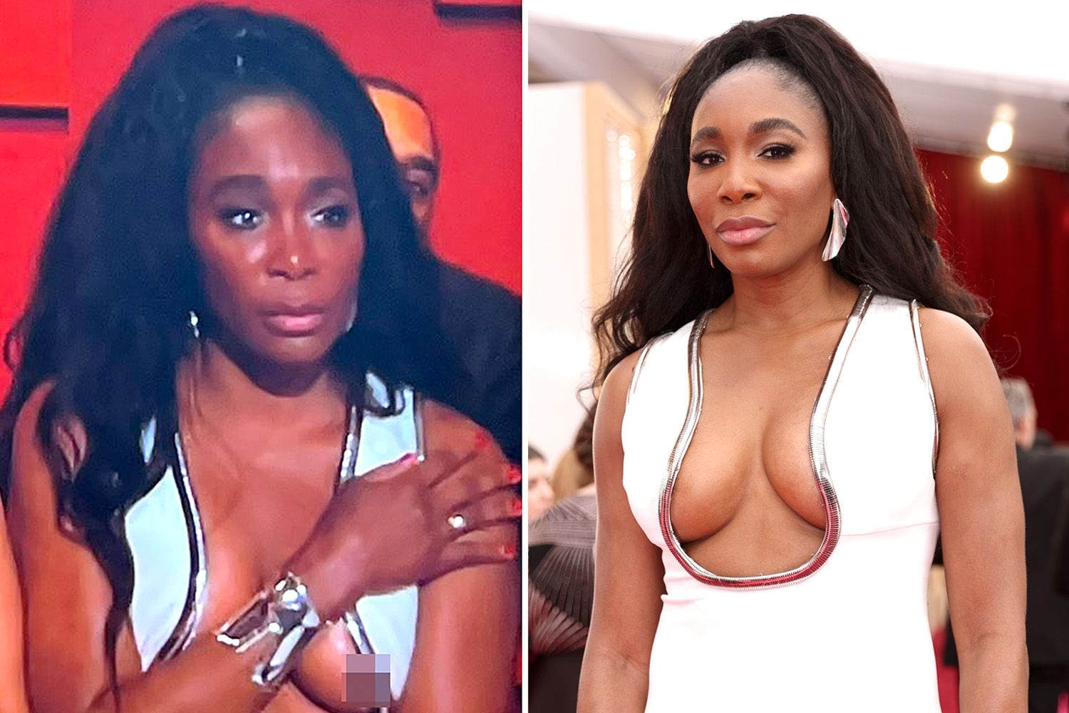 deborah tyson share serena williams nipple slips photos