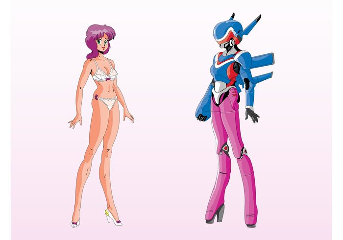 andrew emrich recommends Sexy Anime Robot Girl
