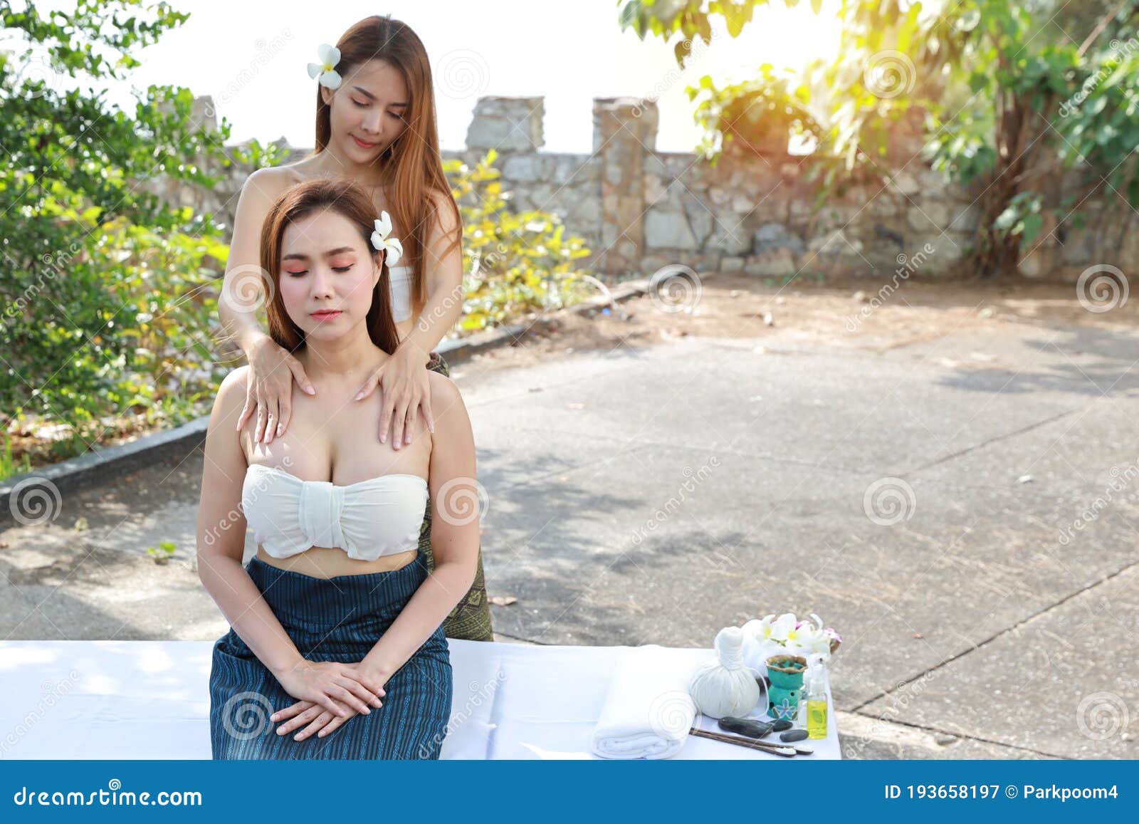 sexy breast massage