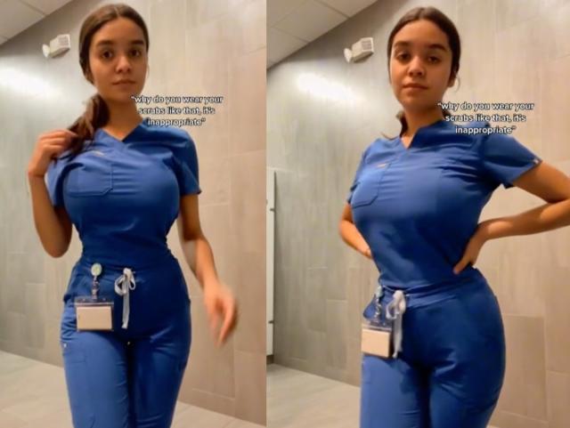 colin radford add sexy woman in scrubs photo