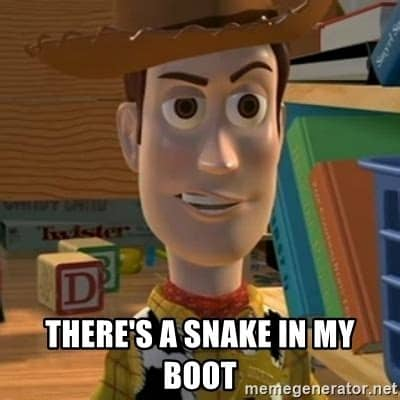 arfan muhammad recommends Snake In My Boot Gif