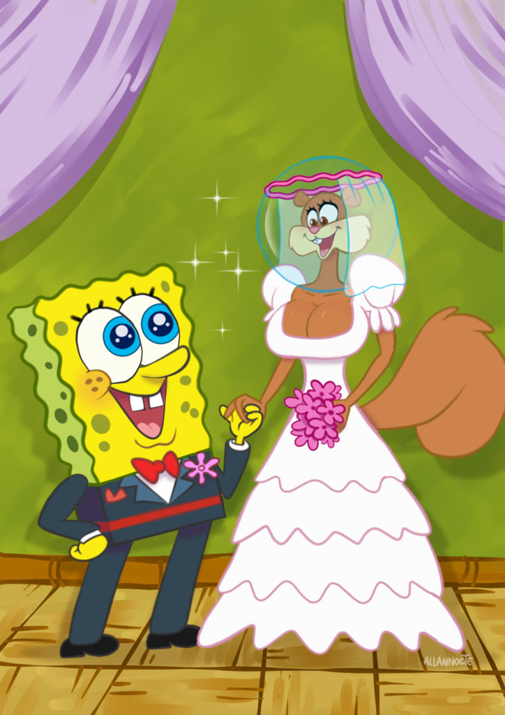 arfie pulgares recommends Spongebob And Sandy Married