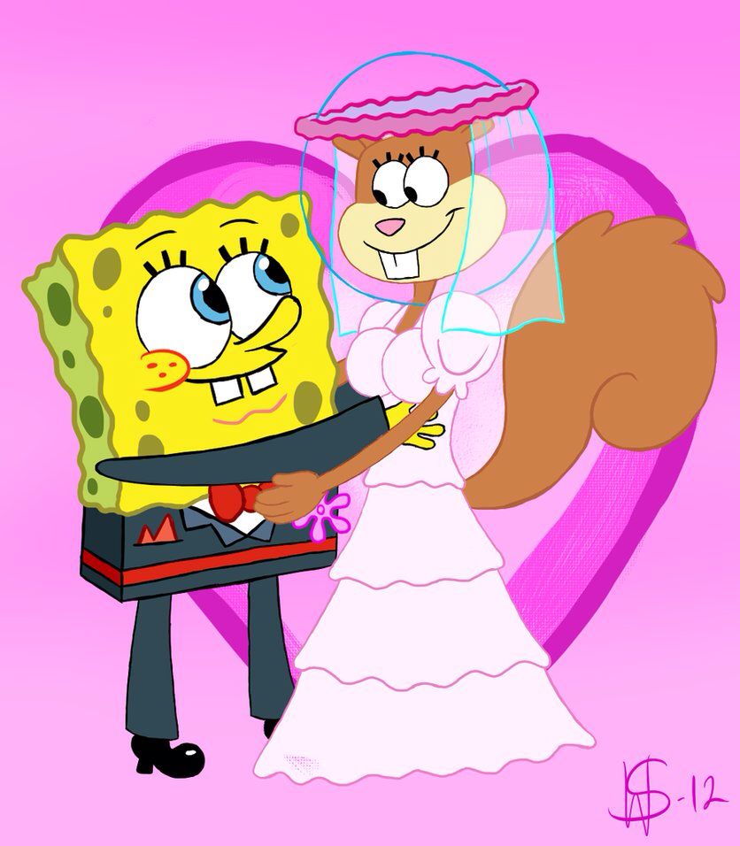 diana lynn brown add spongebob and sandy married photo
